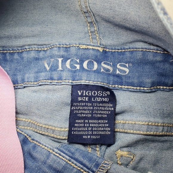 Vigoss Girls Shortalls Size L (12-14) - Picture 7 of 8